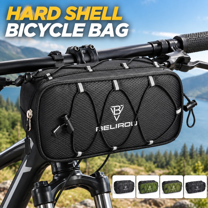 Mountain Biking Bag - Mountain Bike Front Bag Hard Shell