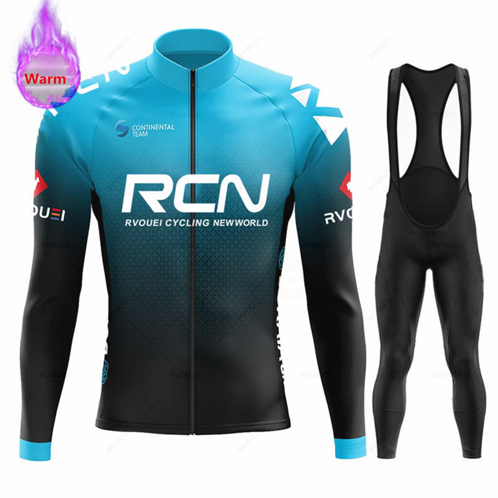 Mountain Biking Wallpaper - Rvouei Team Winter Thermal Fleece Cycling