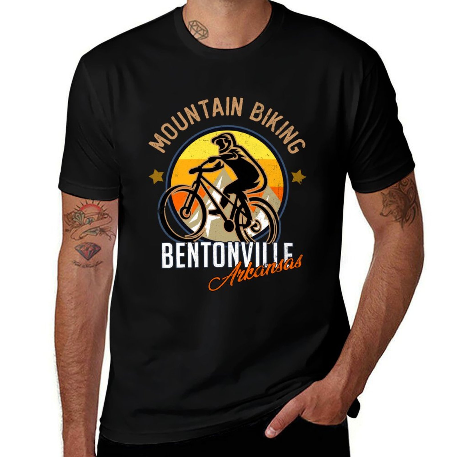 Mountain Biking In Arkansas - bentonville arkansas mountain biking T-Shirt Festival