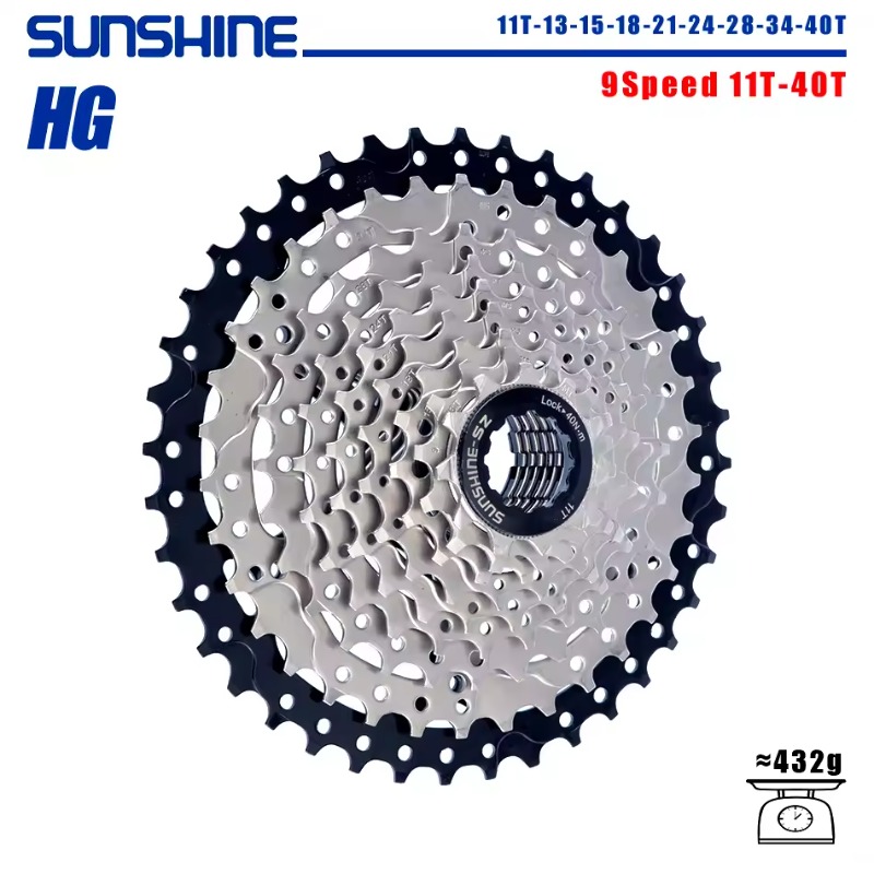 SUNSHINE 9 speed cassette 11 3 - Cassette 11 Speed review and price