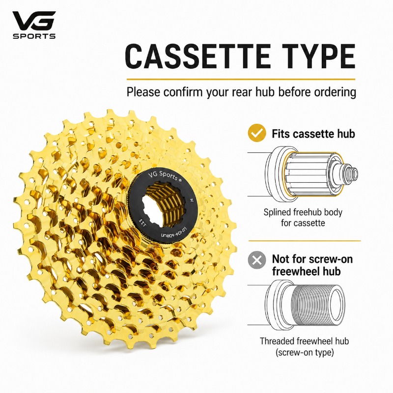 VG SPORTS Bicycle Cassette 8 9 - Cassette 11 Speed review and price