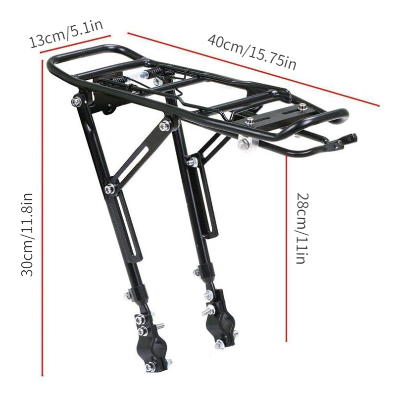 1PC Alloy Rear Bicycle  Rack C - Mountain Biking Bag review and price