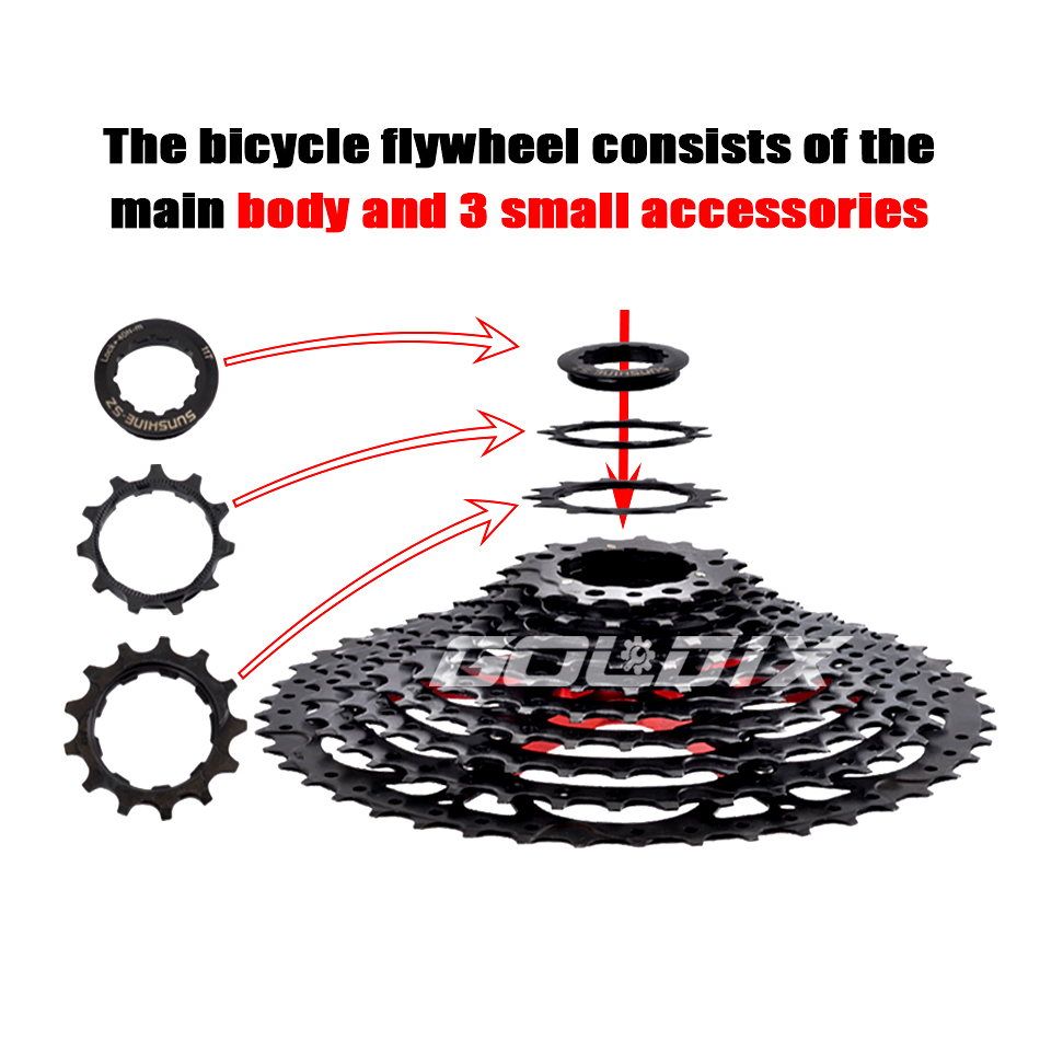 SUNSHINE MTB Cassette 8/9/10/1 - Cassette 11 Speed review and price