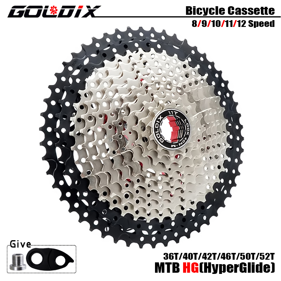 GOLDIX Bicycle Cassette 8/9/10 - Cassette 11 Speed review and price