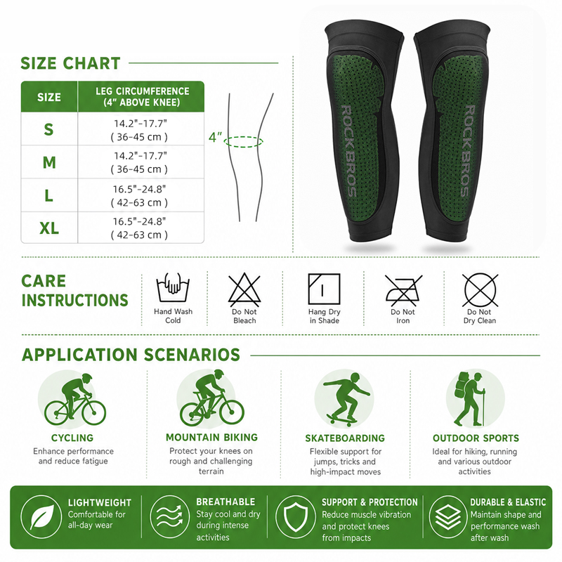 ROCKBROS Cool Sport Legs MTB C - Mountain Biking Gear review and price