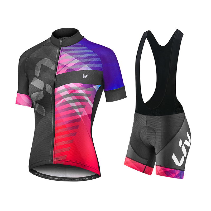 LIV Summer Cycling Jersey Bib  - Mountain Biking Wallpaper review and price